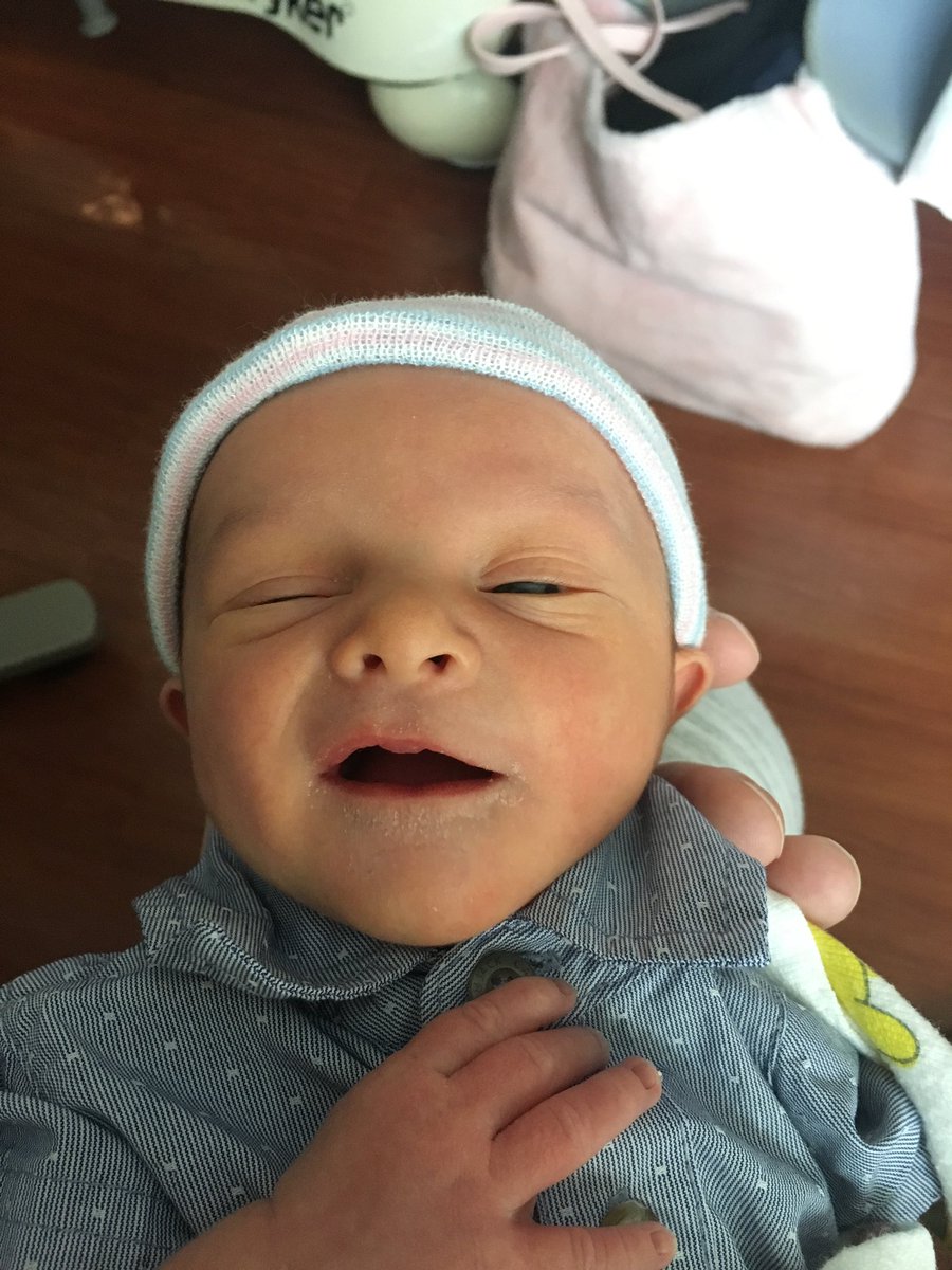 whoseManns's tweet image. I’m obsessed with my little 2 day old