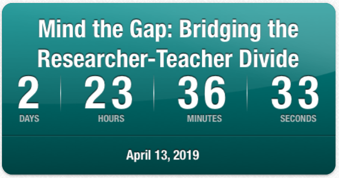 LearningSympos1's tweet photo. Just under three days away! "Mind the Gap: Bridging the Researcher-Teacher Divide" Saturday, April 13, 2019. 12:30-4:30pm. MSU Wells Hall.
Learn more: https://t.co/NTbBW90M6v
#CALMSU #LearningSymposium #LanguageResearch #LanguageTeaching https://t.co/hrabdS1UlH