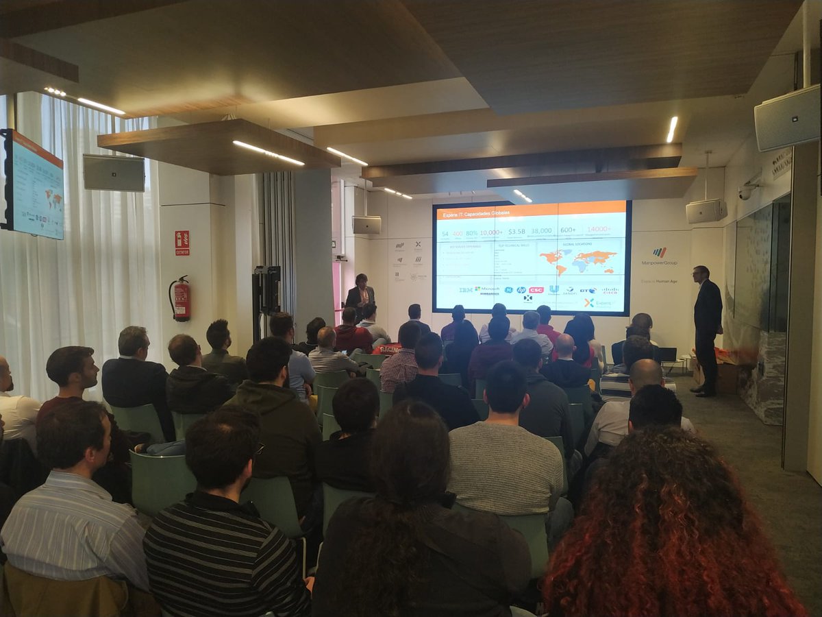 alfon_IT's tweet photo. Hoy damos la #Bienvenida a @ExperisITES a los casi 300 Consultores incorporados en 2019 en nuestros proyectos y servicios #TalentPlan #talento #welcome #equipazo https://t.co/Jgqvnriojm