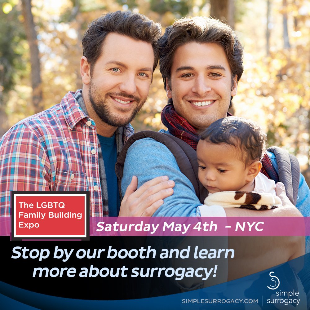 SimpleSurrogacy's tweet photo. The 2019 LGBTQ Family Building Expo is being held on Saturday, May 4 from10:30 a.m. to 5 p.m.! Make sure to stop by and say hi!
#SimpleSurrogacy #Surrogacy #SurrogacyAgency #LGBTQ #FamilyBuilding #Expo #Surrogate #IntendedParents https://t.co/pfoYLMk5XF https://t.co/gP3dIVhHLt