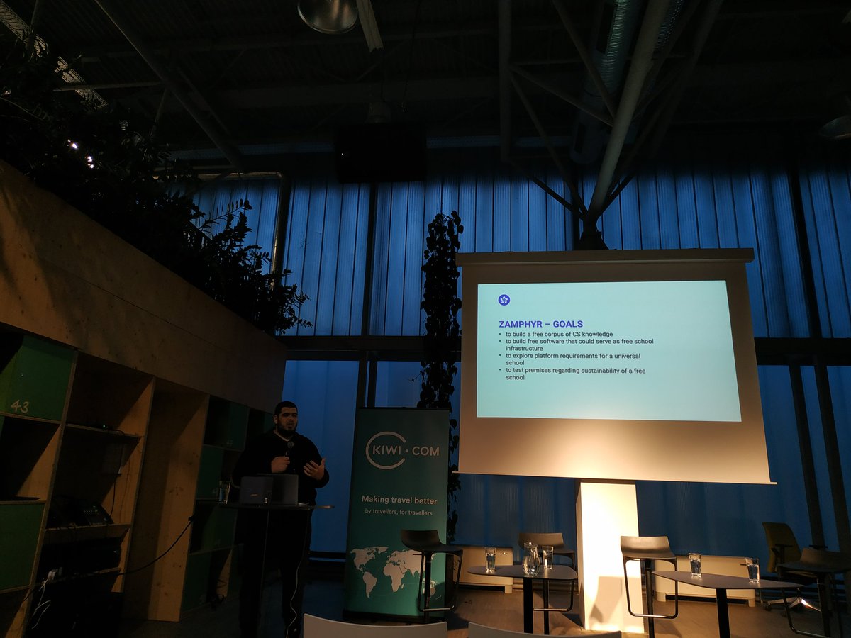 jonatoni's tweet image. What are the goals of @zamphyrhq? #TechWeekCE