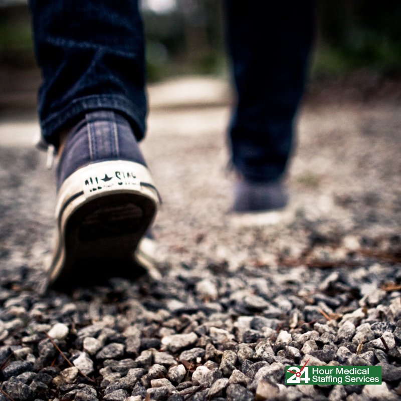 24HRMED's tweet photo. At 24HRMED we encourage out corporate employees to get up and walk during their 15 minute break. Walking prevents various conditions, but it also improves your mood, balance and coordination. #WellnessWednesday https://t.co/gdGNfanbTj