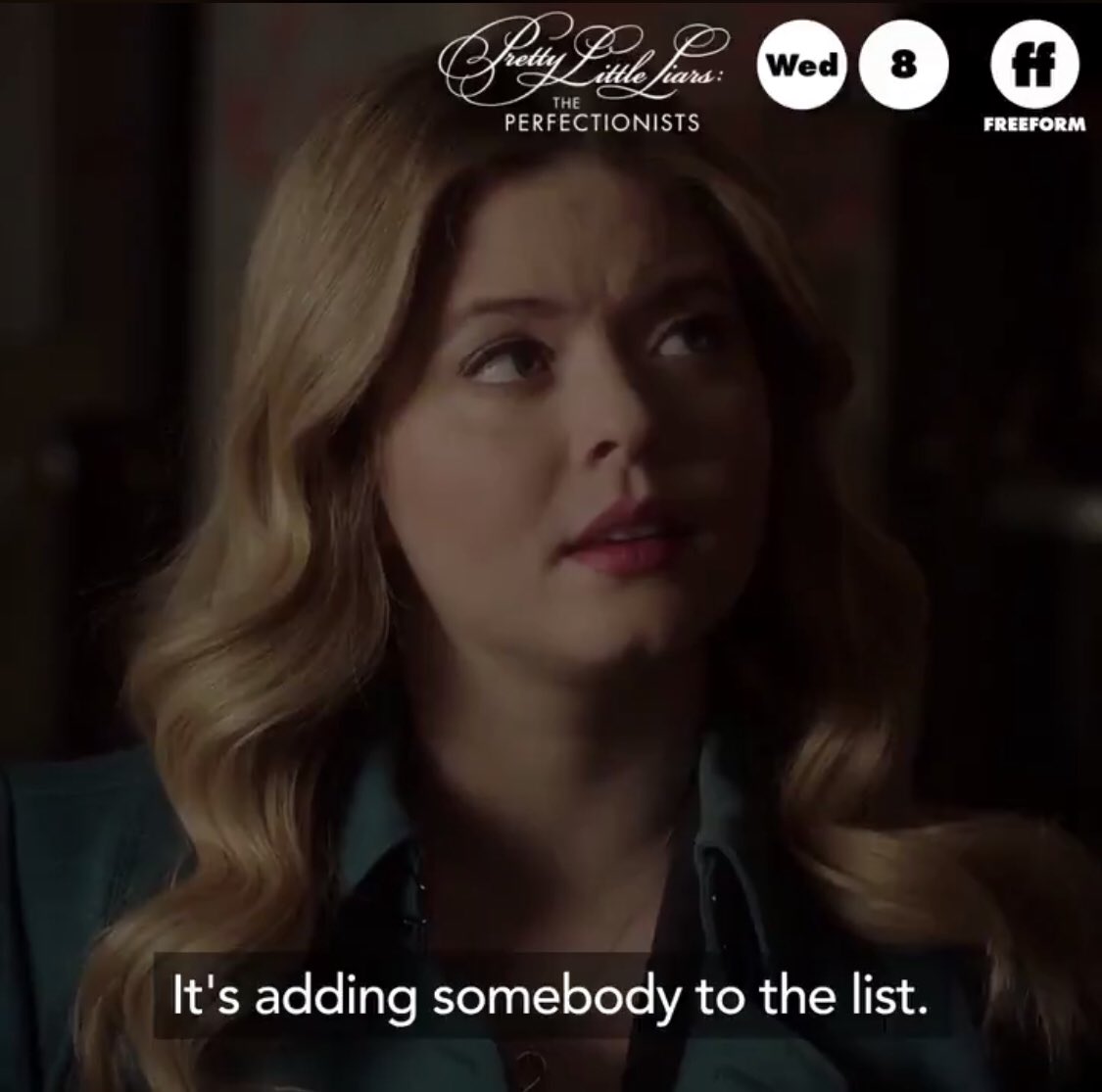 tp_sophia's tweet image. By the way, tonight’s episode takes place over the course of how many days? Alison wears 4 different outfits. We are far from the PLL days where it took 50 episodes to get through November #PLLThePerfectionists #SaveEmison