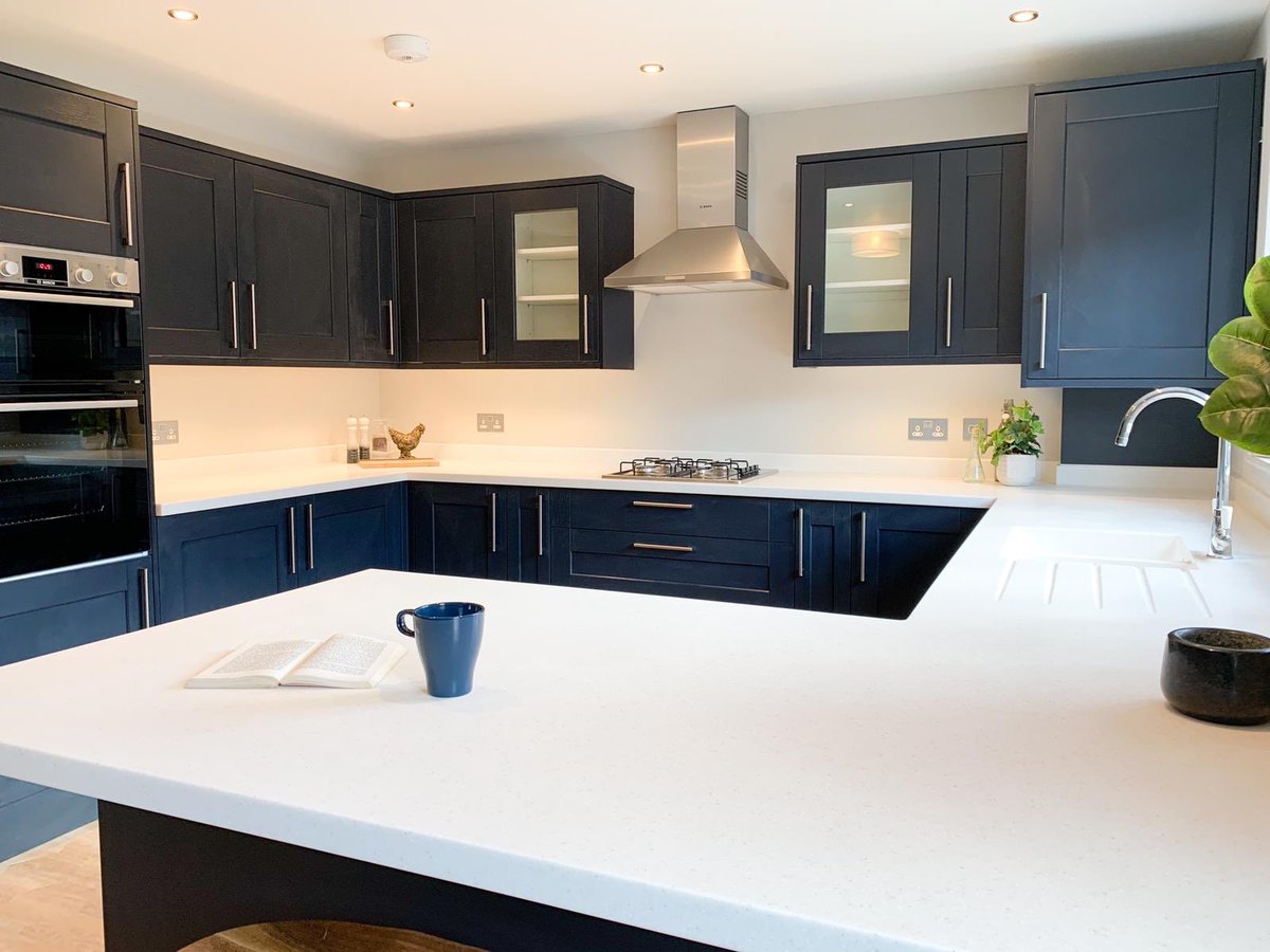 FkCarpentry's tweet photo. Show home of our Yatton job is finally open and here’s a few pictures of the kitchen that we installed. #newbuildhomes #carpenters #kitchens https://t.co/ApKxFlRCHE