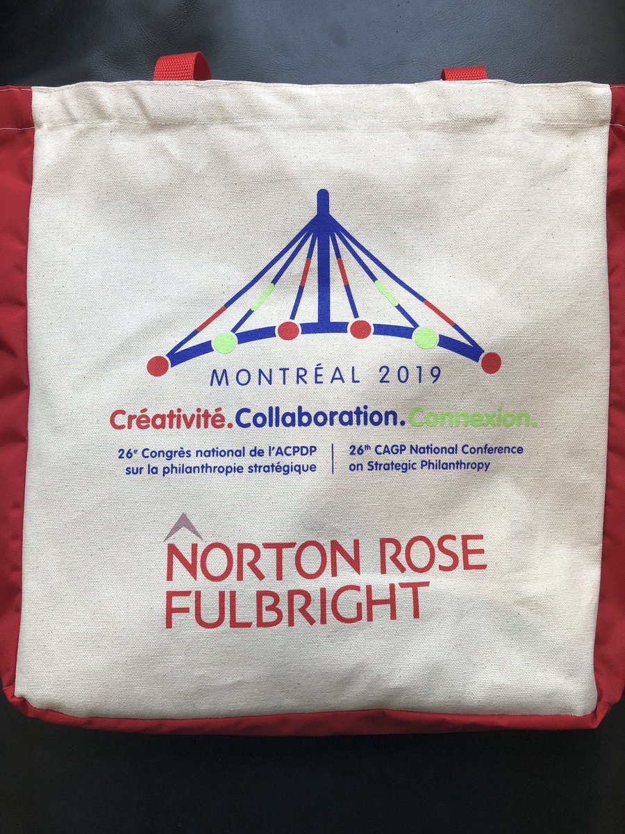 Now THIS is a nice looking delegate bag 👜💼🎒. Norton Rose Fulbright is proud to be a sponsor of #CAGP19 <a href="/NLawGlobal/">Norton Rose Fulbright</a> @MHMasonNRF <a href="/BryanMillman/">Bryan Millman</a> <a href="/EstatesLaw/">Amanda Stacey</a>