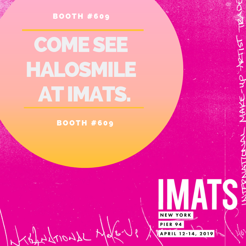 halosmile_'s tweet photo. Wondering why we're so excited? Because IMATS is right around the corner! Come see us at booth #609 this weekend and see what we're all about. We're even doing FREE applications.😉Trust us, you don't want to miss this! https://t.co/nV9MPKCAQC