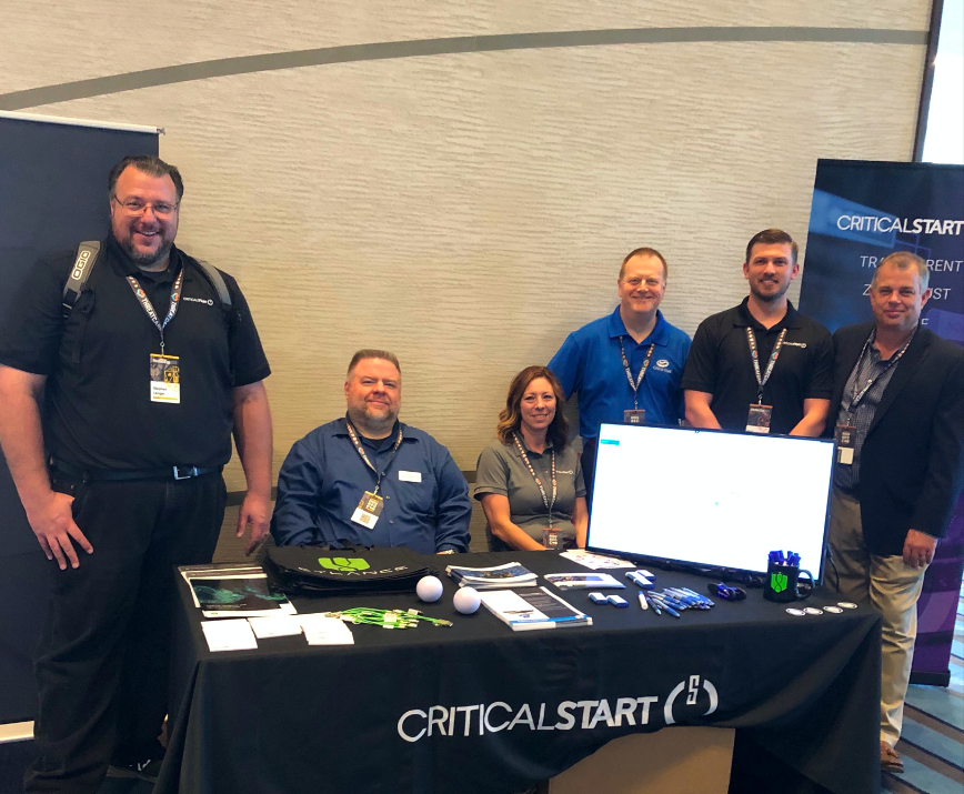 CRITICALSTART's tweet photo. Another fantastic year at @HouSecCon. If you're around, there's still time to stop by our booth for a live demo of #ZTAP - we'd love to meet you! https://t.co/K0MuXBb60U