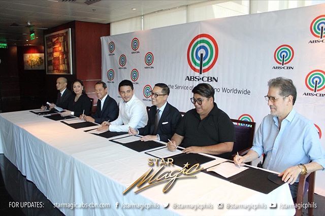 Ejay Falcon during his ABS-CBN contract signing bit.ly/2IWzfL8