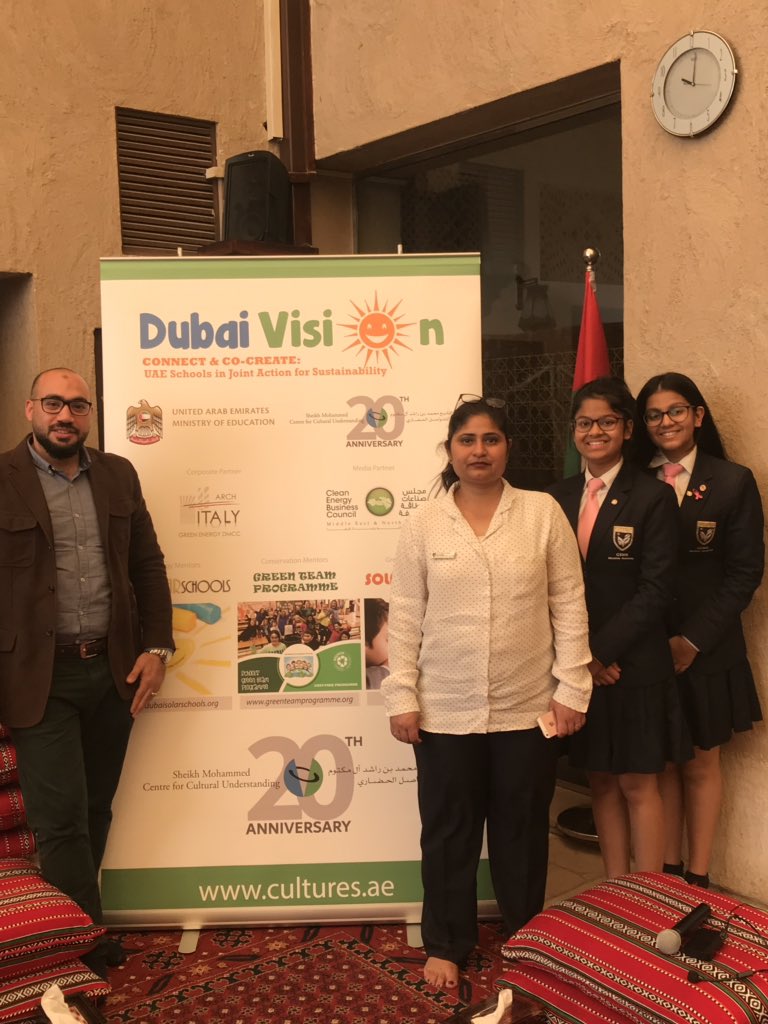 It’s been a year’s commitment and an absolute pleasure being a part of this venture, innovating sustainable solutions while acknowledging our cultural differences and never allowing them to come our way. Thank you @naschooldxb for being so engaging. @KNargish @DubaiPlan2021 🤗