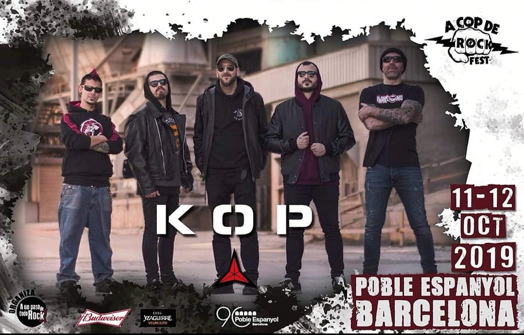🔥👊SEGONA CONFIRMACIÓ: KOP👊🔥
Els <a href="/KOPoficial/">KOP</a> continuen dibuixant el cartell de la 2a edició de l' <a href="/Acopderockfest/">A Cop de Rock Fest</a> 2019!!.
Ahora que estamos a punto de volver a las putas urnas:
📝Votis a qui votis/Votes a quien votes, NUNCA LO OLVIDES: 
🤘QUE ELS CARRERS SEMPRE SERÁN NOSTRES🤘