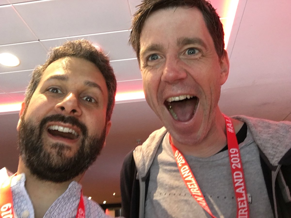With ⁦<a href="/vividbreeze/">Christoph</a>⁩ at #ali2019