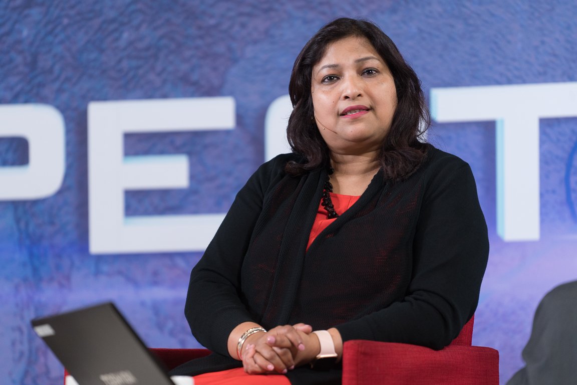 “General #AI is going to need to be a lot more principled and disciplined”- Lula Mohanty @IBMAsiaPacific. Watch more on bit.ly/2KMM5OG,  #CNAPerspectives Responsible #ArtificialIntelligence: How to save #humanity from the dark side of #AI? Photo credit:<a href="/sgSMU/">Singapore Management University</a>