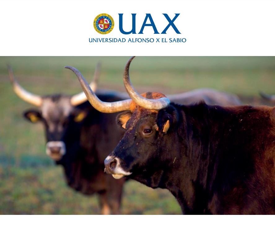 uaxuniversidad's tweet photo. III Jornada científica de bovinos en peligro de extinción en el mundo 👉Mañana (viernes 26 de abril), a partir de las 9:30 horas, en el salón de actos de la #UAX. Nuestro #PresidenteUAX D. Jesús Núñez Velázquez, será el encargado de inaugurar esta jornada #eventosUAX #FelizJueves https://t.co/hO7157HLnb