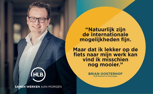 Wil jij net als Brian de files vermijden? Kijk dan op werkenbijhlb.nl