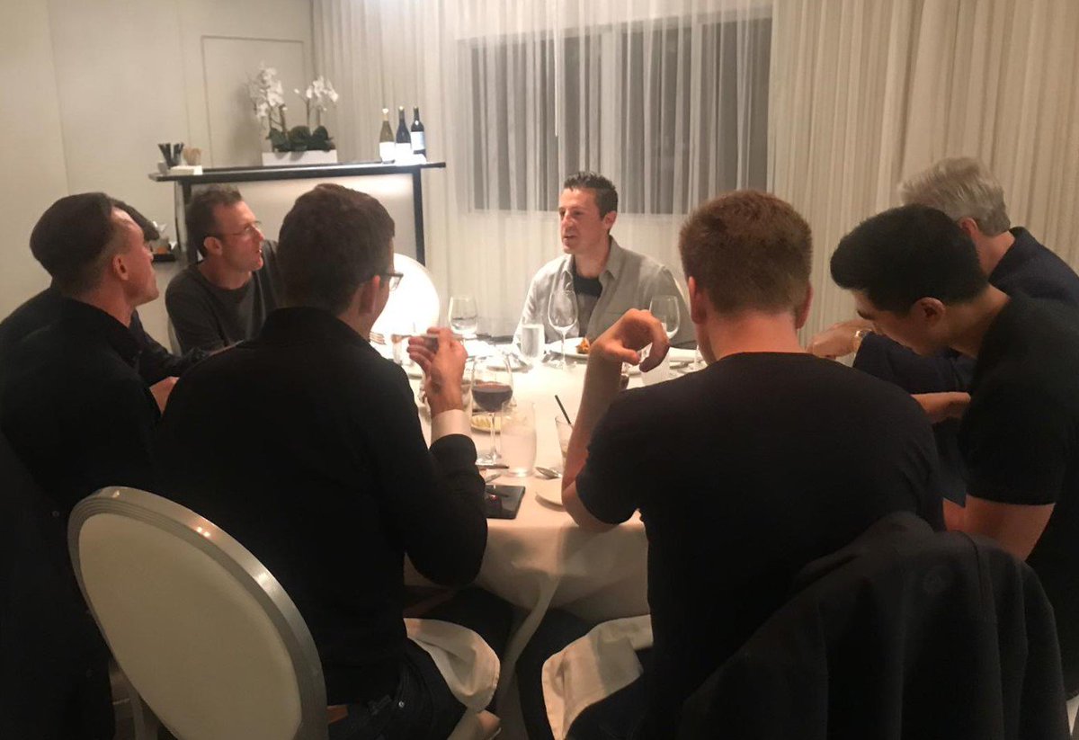 __MikeAlexander's tweet photo. Great to get together with 20+ of our friends @TheHuntley in LA last night. Appreciate your continued support of #EOSIO & @block_one_.
@VariusSolutions @azarusio #Vatomic #BlockteamVentures #MMFFund @mythicalgames @GalaxyDigital @Tempo_Storm @RobotCache @BrendanBlumer @pgrot https://t.co/3trsm2iq0h