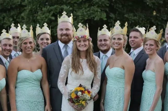 daddy_denmark's tweet photo. Outside of the gloom and doom, our wedding photos turned out great 😍😘 https://t.co/VyA3mENumo