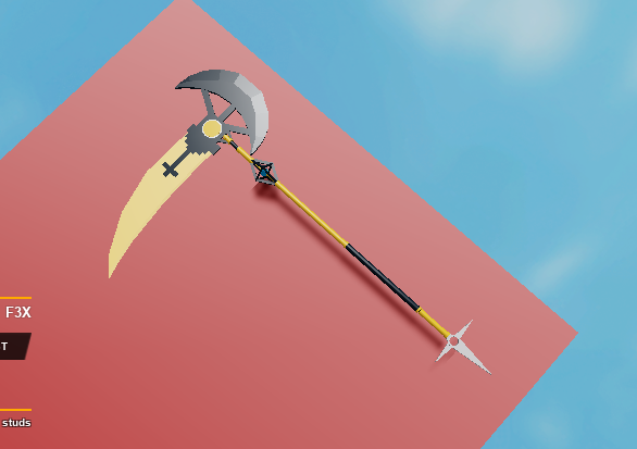 My First Scythe Attempt Robloxdev Roblox Rbxdev Tweet - 