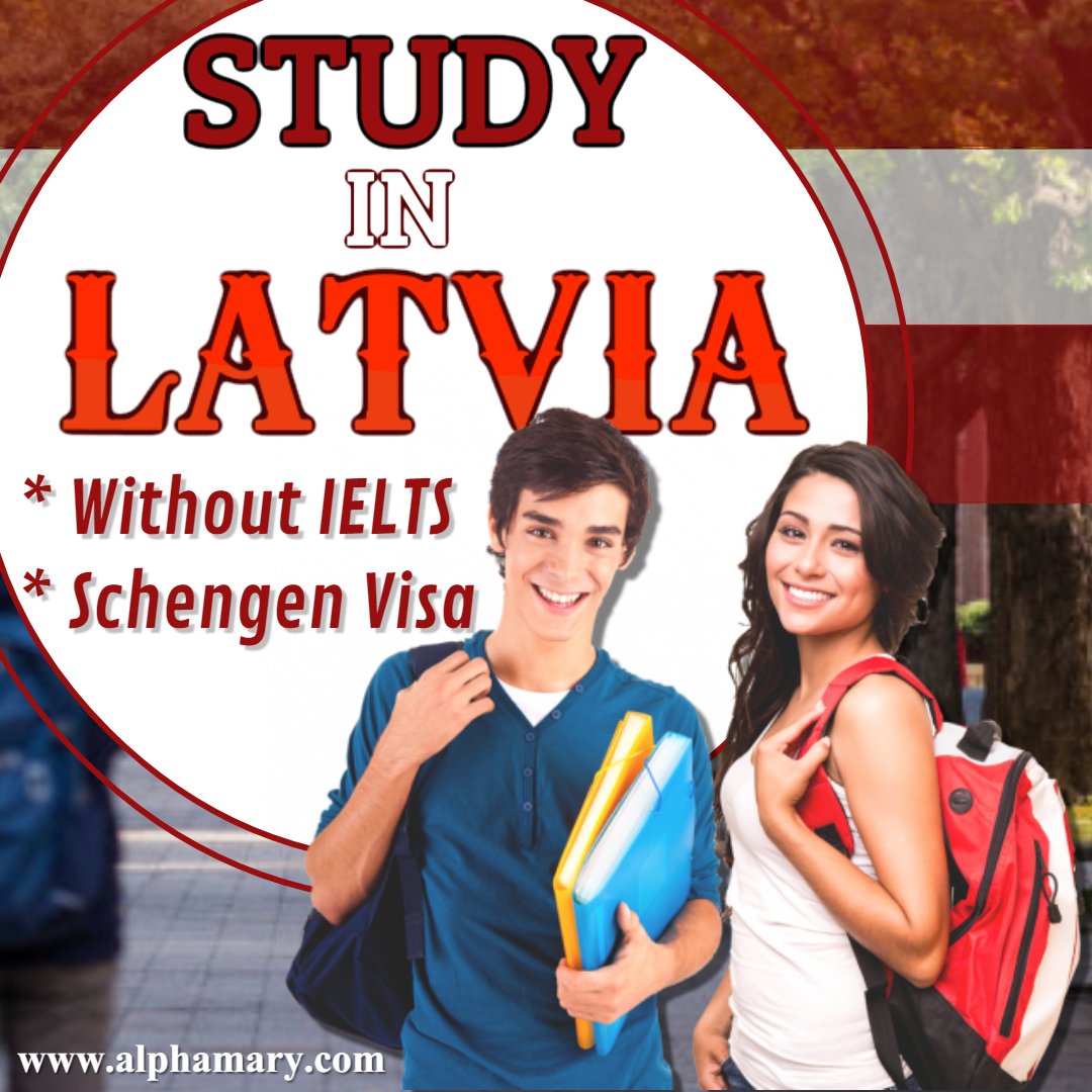 mary_education's tweet photo. * Without IELTS
* Schengen Visa
* Package starting from 3 lakh onwards
* High Visa Success Ratio
* World ranking university
For More Details: -
96 45 68 2222 | 99 4636 3333
96 45 69 2222 | 99 4636 5555
96 45 40 2222 | 99 4636 7777
#alphamary #studyinlatvia #latviaeducation https://t.co/I1NHp00pWM