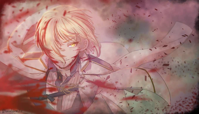 #髭切重文指定記念日
 #4月25日は髭切重文指定記念日 

髭切おめでとう!!!
ずっと大好きだよ。

過去絵ですが… 