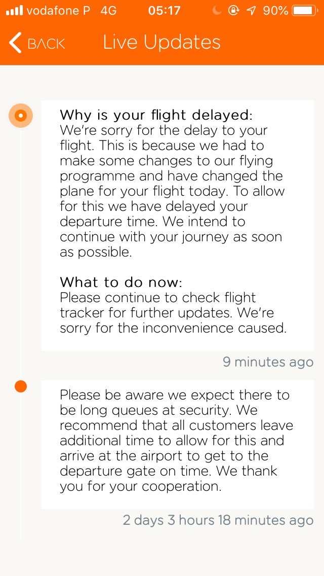 Really <a href="/easyJet/">easyJet</a> ?! You had to do those adjustments 1h prior to the departure? Don’t screw up with customers, let them know in time about those “adjustments” #flightdelay