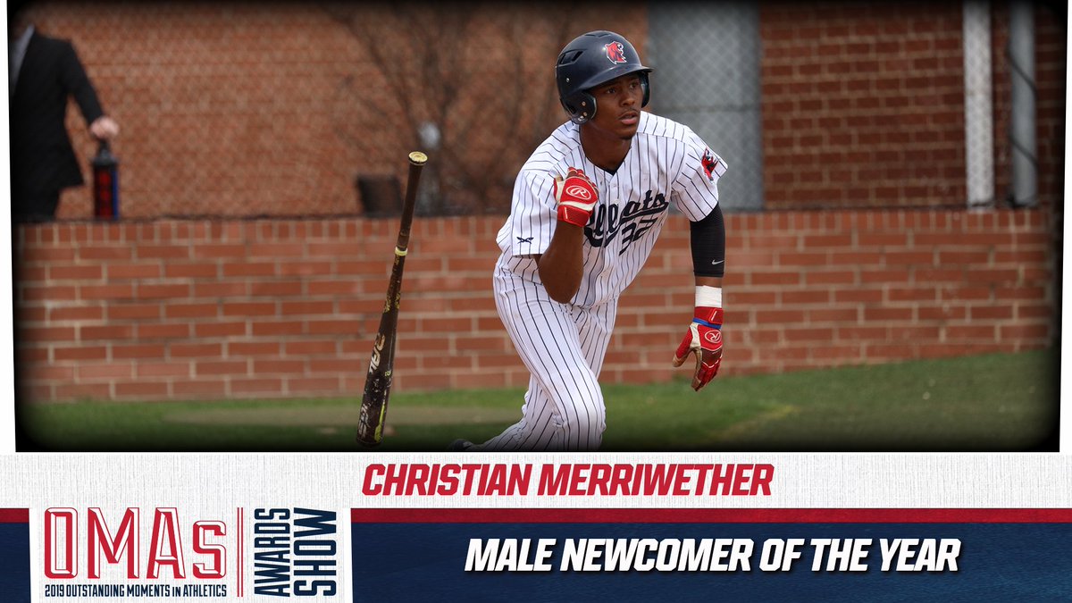 RSUHillcats's tweet photo. Tonight at the 2019 OMA Awards Show, Katelyn Alexander and Christian Merriwether took home the Newcomer of the Year Awards. #HillcatNation #OMAs2019 https://t.co/1imyfpNweC