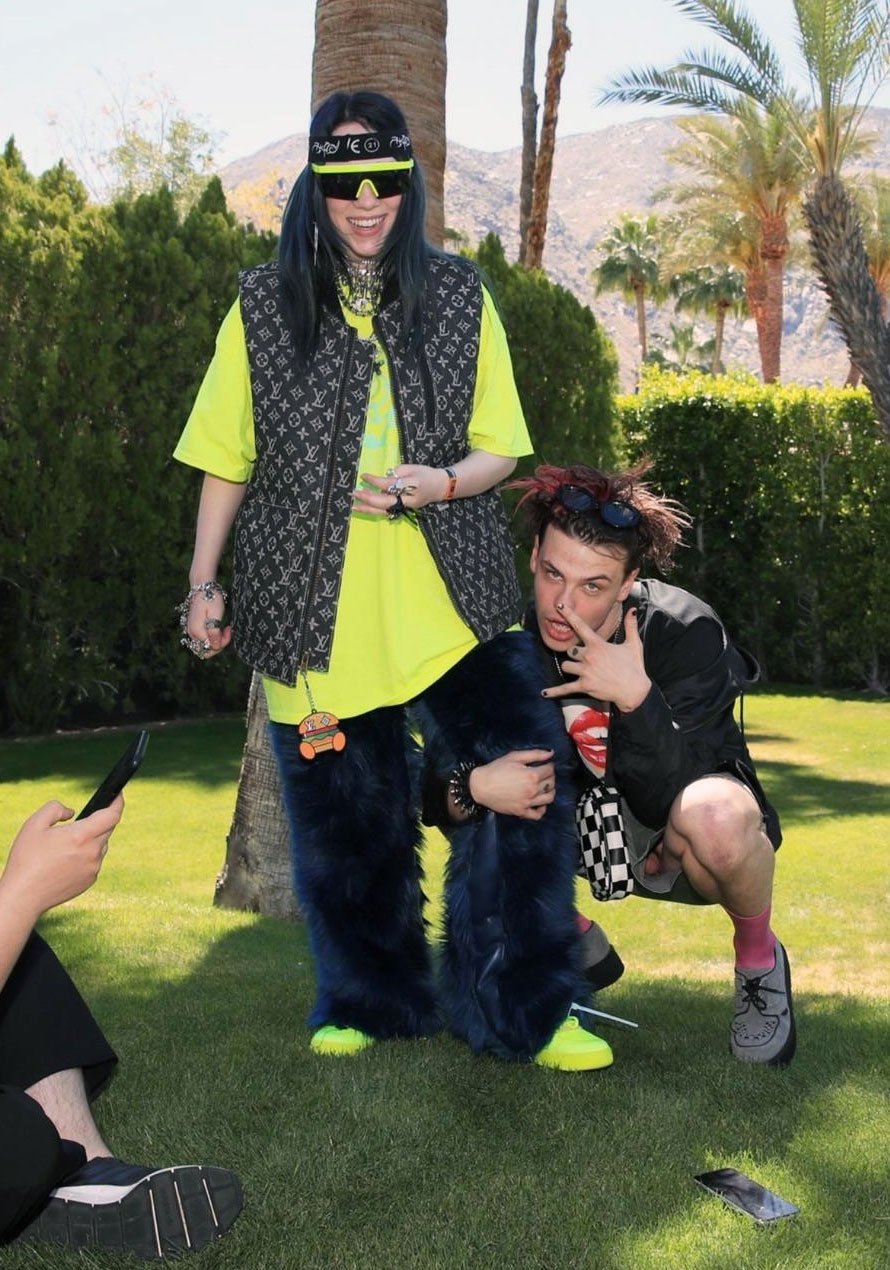 “Oh hey Yungblud, loving your sneaky #dickslip at Coachella with Billie Eil...