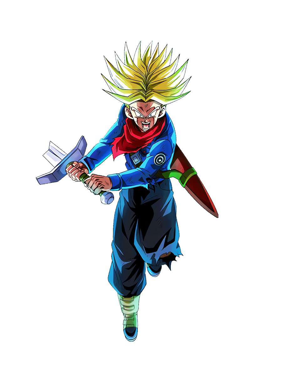 Hydros New Transforming Trunks Active Skill Transformation Dokkanbattle Strong Will To Protect The Future Super Saiyan Trunks Future Character Hd Version ドッカンバトル 未来を守る強靭な意志 超サイヤ人トランクス 未来