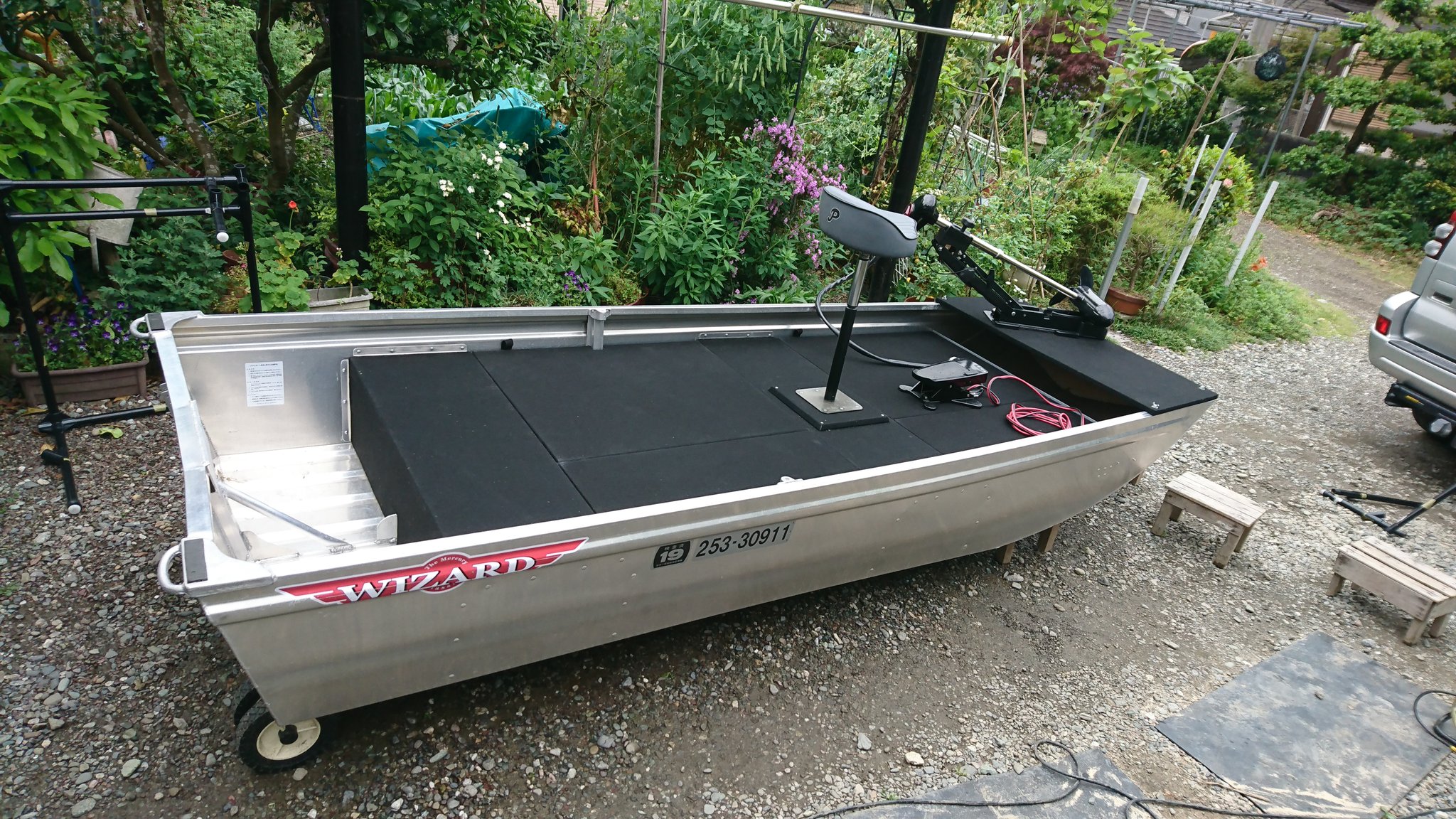 WIZARDウィザードWP298 免許不要艇 引取り限定 ウィザード298L アルミ