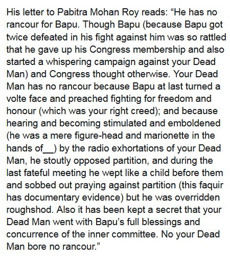 anujdhar's tweet photo. "Your Dead Man bore no rancour.”

Netaji's handwriting. December 1962. Confirmed by top US handwriting expert. Pls RT in national interest. 

https://t.co/n40kI8bmc4 

@chandrachurg @PanickarS https://t.co/gKk15hURXA