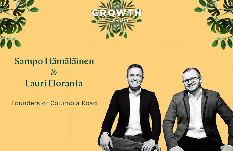 At Growth Forum the founders of Columbia Road, <a href="/laurieloranta/">Lauri Eloranta</a> and <a href="/sampoha/">Sampo Hämäläinen</a> will offer their insights as the forerunners in creating and implementing the digital growth mindset to the Nordic market 🍀 #growthhacking #growthforum19 #growthstrategy #digitalgrowth #growthconsultancy