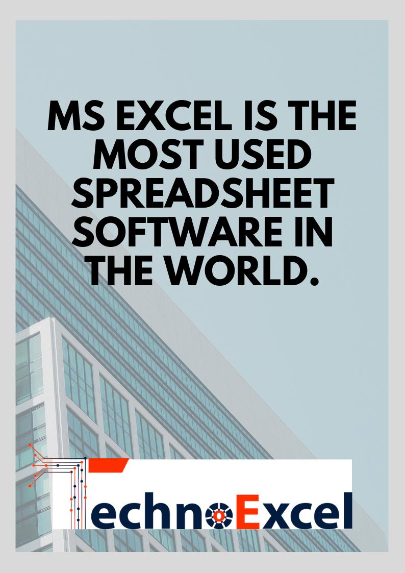 TechnoExcel's tweet image. #excel....#technoexcel