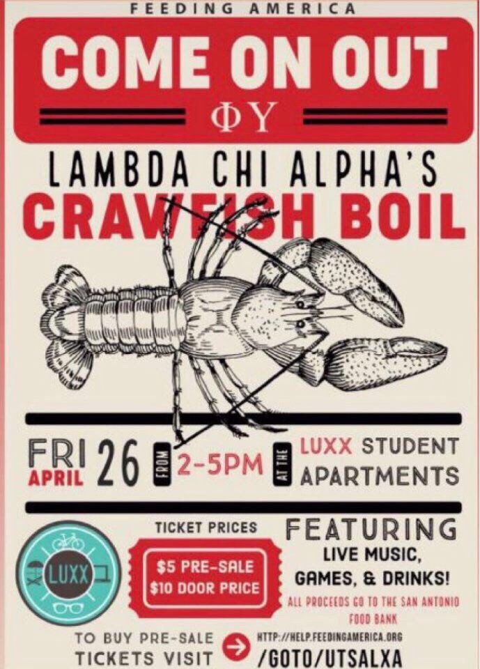 Retweet this to help support <a href="/UTSAAOII/">𝐀𝐋𝐏𝐇𝐀 𝐎𝐌𝐈𝐂𝐑𝐎𝐍 𝐏𝐈</a> in their effort to support Feeding America! #LXAFeedingAmerica