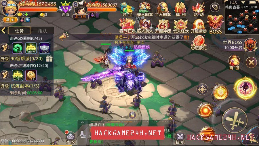 Hackgame24h's tweet image. Tải game Đại Kiếm Vương Mobile miễn phí cho Android IOS hackgame24h.net/game-online-ha…