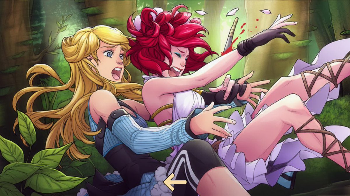 YayaSpringDay's tweet photo. Hoy jugué cinco veces @ChanPrin_RR para desbloquear las diferentes ilustraciones y debo decir que me he topado con escenarios que no me esperé de ningún personaje. Por un momento la pequeña Tiffany me ha hecho dudar de ir por Alba tras este cap; ¡menuda chica!😍 #ChanPrinGaelyka https://t.co/lkyfgOMINV