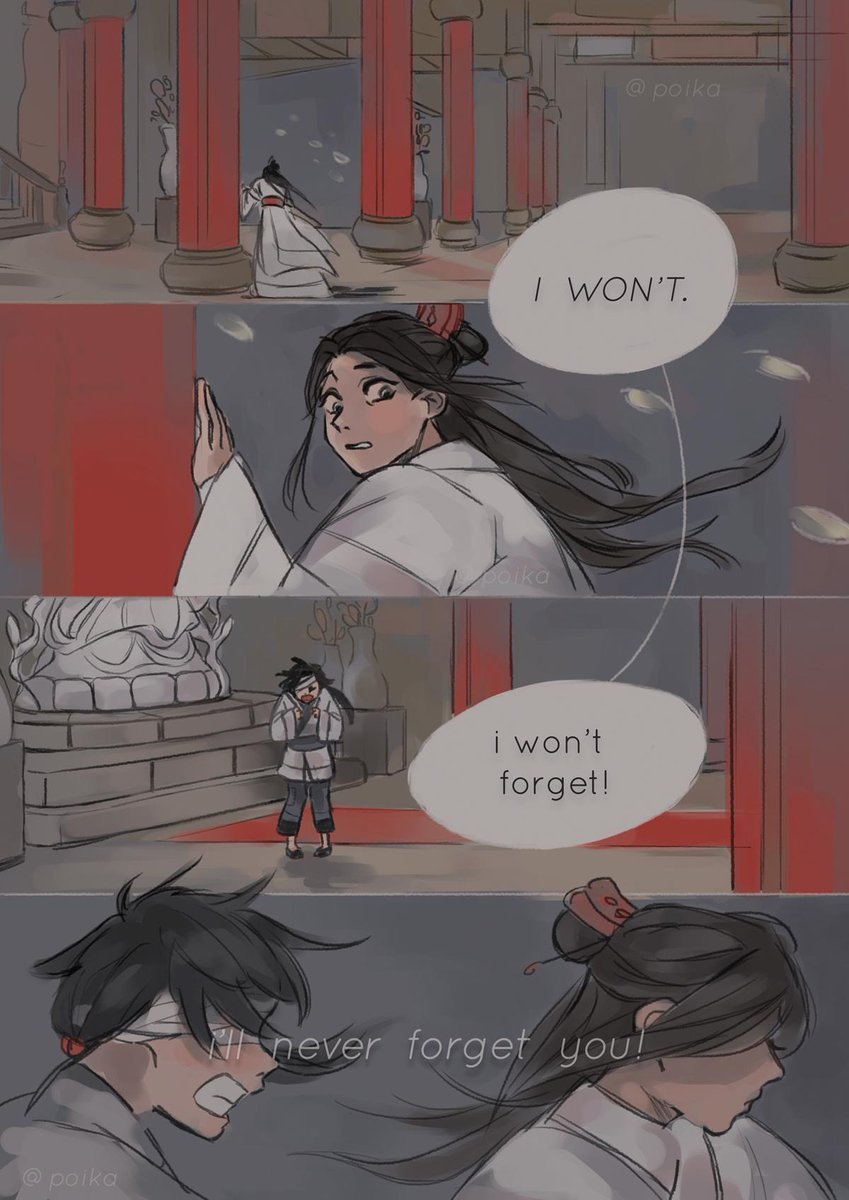 'forget me. let it go. soon, no one will remember me anyway.' #天官賜福 