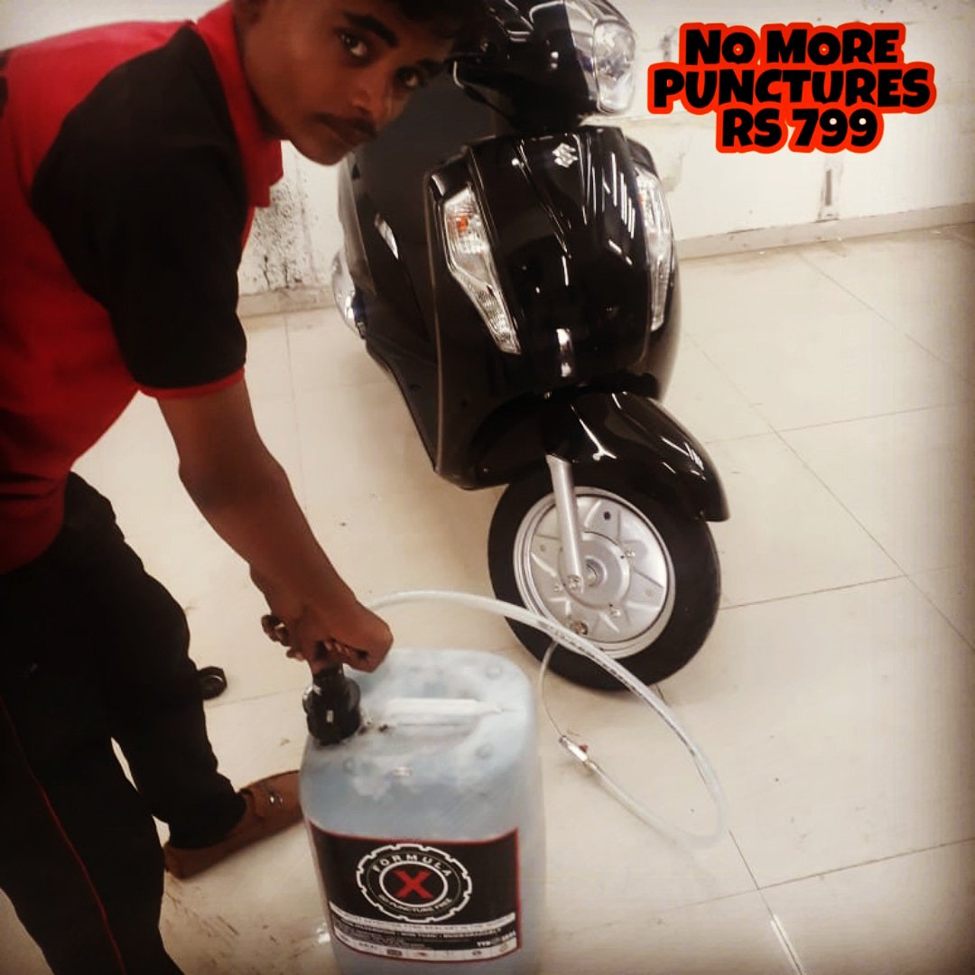 ranenavin's tweet photo. A new bike is always special
Protect it's tyres with Formula X 
Suzuki Access #gopuncturefree at Solapur @car_spa_naaz_brothers

Call 9930444177
https://t.co/8ThNhxGcGD 

#formulaxgel
#suzukiaccess125 #scootergang #newbike #newlaunch #bikestuff #safety #solapurinstagramers https://t.co/7hfwS5QaSW
