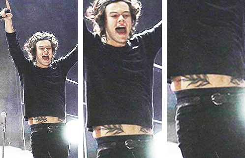 Today (April 25) in 2014 - Harry shows off his laurels for the first time at WWA Bogota 😱😱