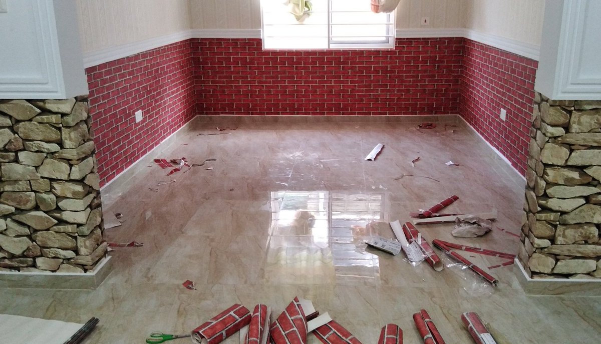 section80gh's tweet image. The kind of thing we do on our clients walls indoor. #Sectioned