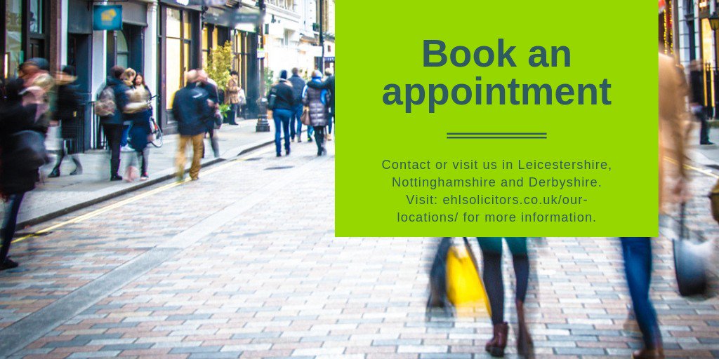 Looking for expert advice on applying for Probate, book an appointment with our Probate specialists in our High Street branches. 
ehlsolicitors.co.uk/book-appointme…
 #probate #loughborough #market harborough #bulwell #hucknall #melbourne #syston # buxton