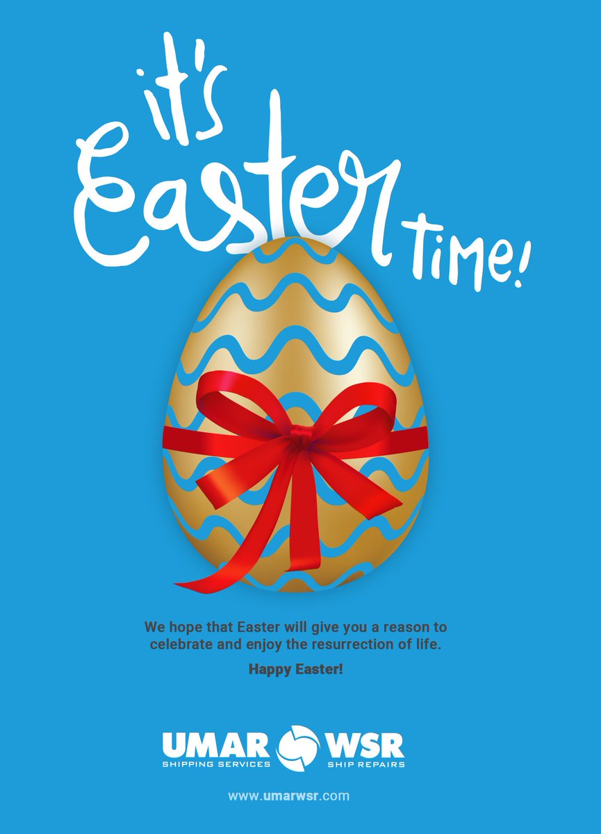 uw_umarwsr's tweet photo. Easter promises a new spirit of life in each of us. Let us reunite and celebrate this festival with excitement and joy. Happy Easter to you & your lovely family❣️
#happyeaster #easter2019 #umarwsr #cyprus #greece #singapore #dubai #russia #maritime #shipping #technical #outeam https://t.co/FWapQcYWaZ