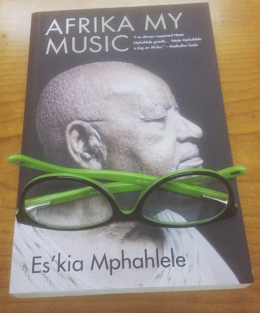 Now reading the best in the game. I loved Down Second Avenue and got this as a gift years ago. Now I'm ready.  #Es'kiaMphahlele  #AfrikaMyMusic  @KwelaBooks
