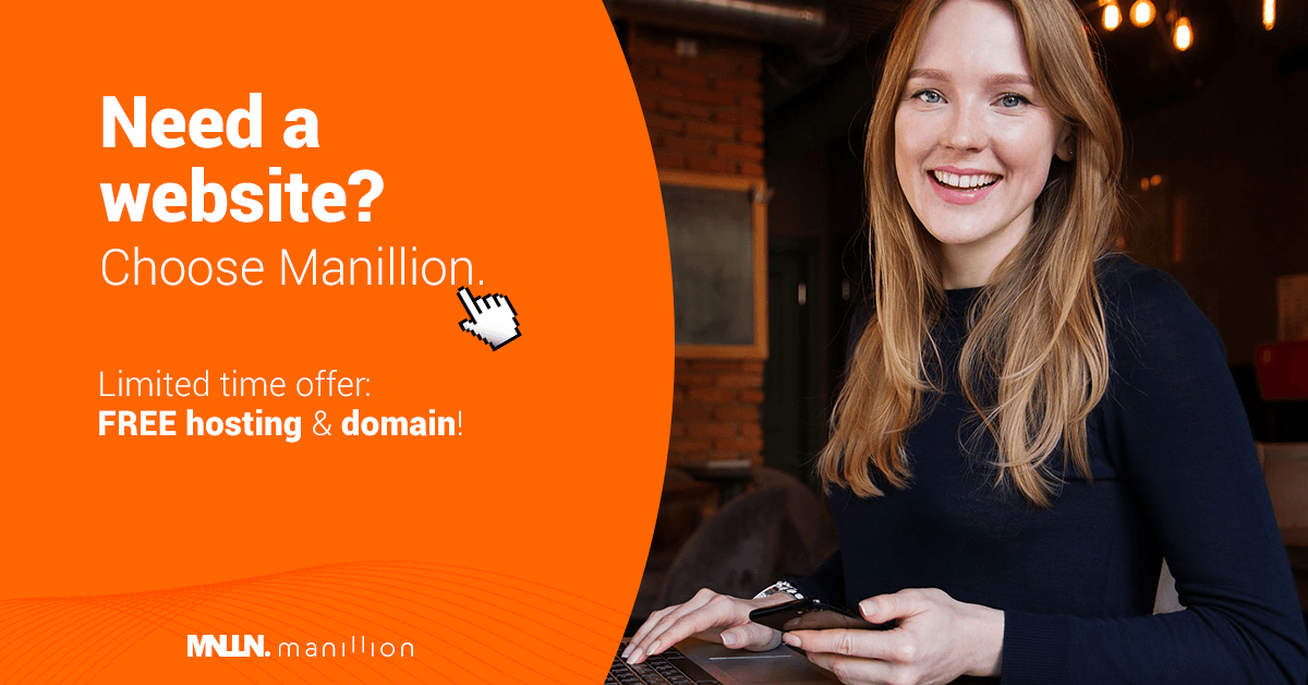 manillionPH's tweet photo. Looking for a new business website or redesign? Grab our promo before it's too late! FREE hosting and domain for 1 year, valid until April 30, 2019 - midnight.

https://t.co/O28vhUTcSR

#businesswebsite #webdesign #redesign #freehosting #freedomain #promo https://t.co/MHMylG8Wkm