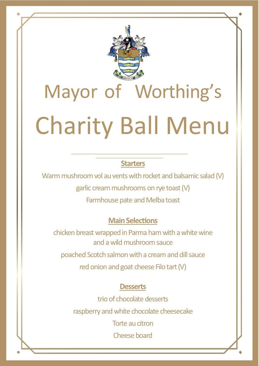 Proud to be Toastmaster for @WorthingMayor Charity Dinner at @TheCharmandean in aid of @Fccrifeway @Loveyourhosp & @GuildCare on Saturday night.
#charitygala #Worthing #Toastmaster @DJPaulFish