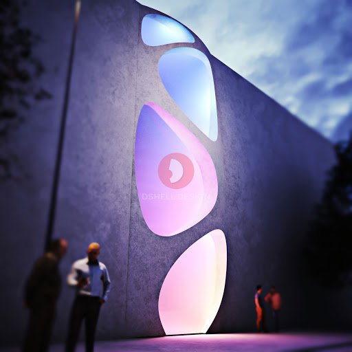 DshellDesign's tweet image. This is a Chandigarh location project of #showroom for leather shoes and bags-The #building is a 15-meter high #mammoth. Our concept for the #frontfacade exterior to create #Voronoi pattern that runs throughout the building with top 3 as windows and the last one is main entrance.