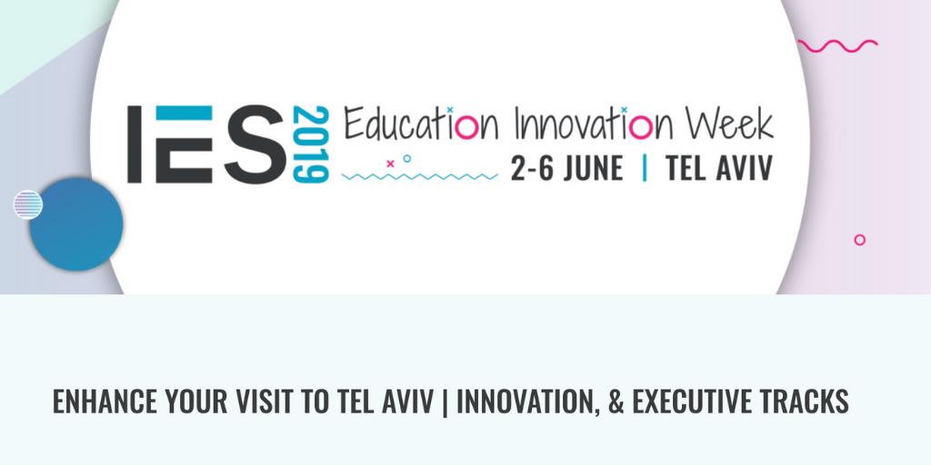 IESGlobalX's tweet image. Have you registered for Education Innovation Week yet? Make the most of your trip to Israel for the Education Innovation Summit by signing up for one of our immersive Executive or Innovation tracks.
edtechsummit.org.il/innovation-wee…
#Innovation #EdTech #EdTechIsrael #StartUpNation