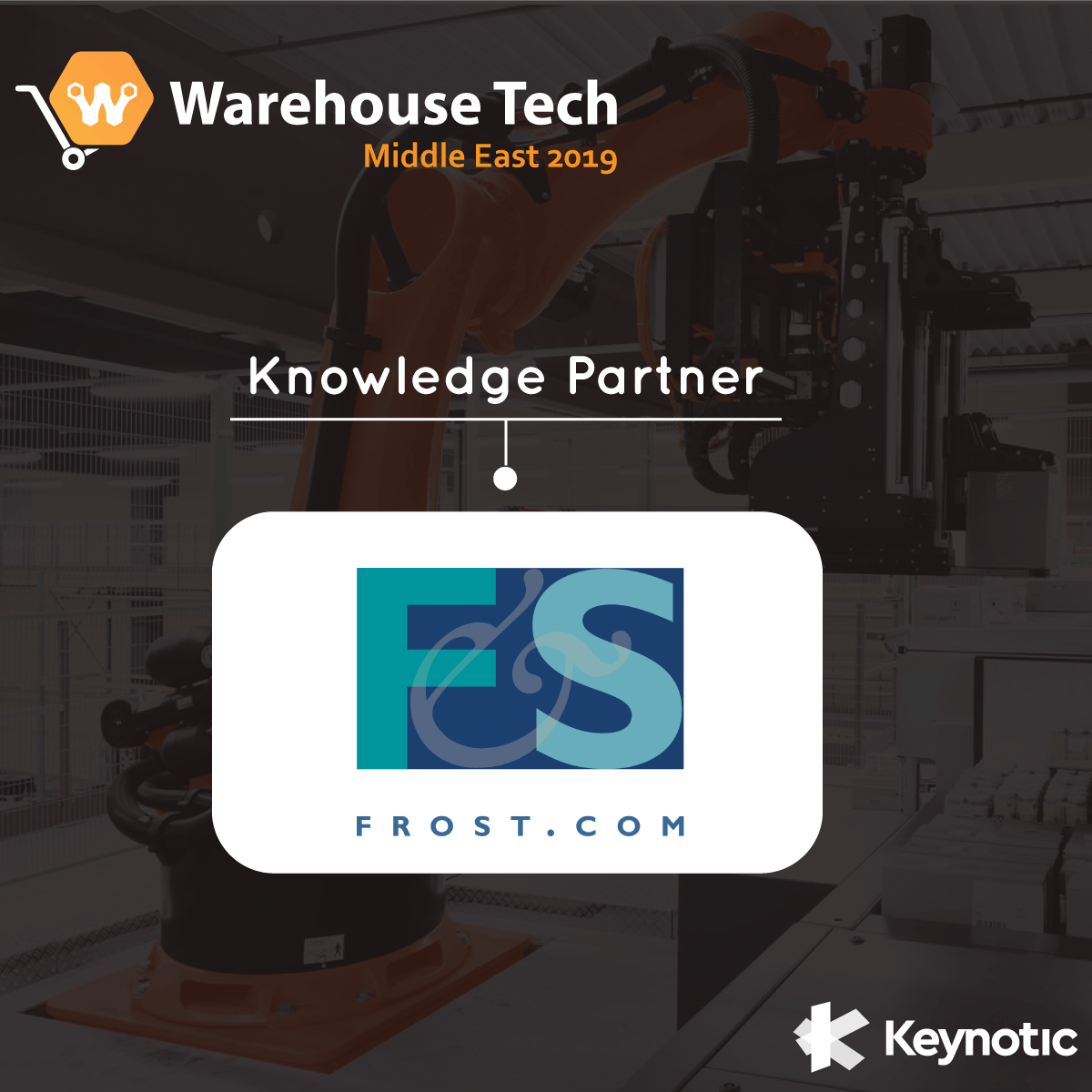 Can't think a better fit than to have @FrostSullivanAP officially onboard as a Knowledge Partner for #Warehouse Tech Middle East 2019 conference, on June 25, 2019, in Dubai. lnkd.in/eBqiBTw
#technologytrend #logistics #smartwarehouse #AutomatedStorage #AGVs #WMS #WTME2019
