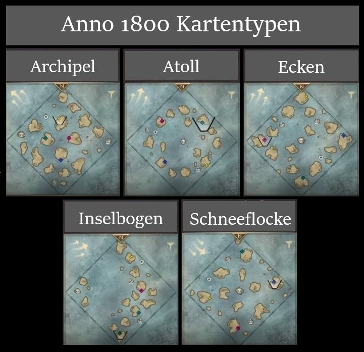 Art der Karte in Anno 1800 – Die Kartentypen im Überblick – Zockify.de