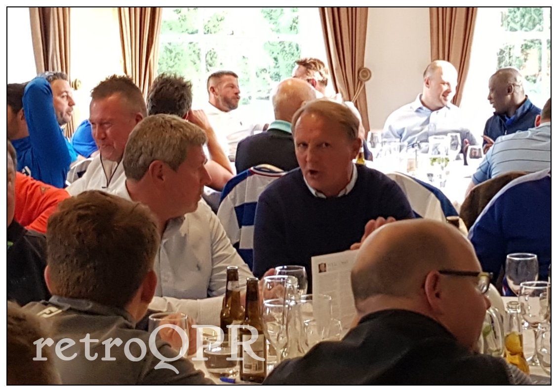 Good to see @Clive_Allen9 and Paul Goddard back together again.
One of the best strike partnerships in the history of <a href="/QPR/">QPR FC</a>.

#ForeverRs 
#QPR