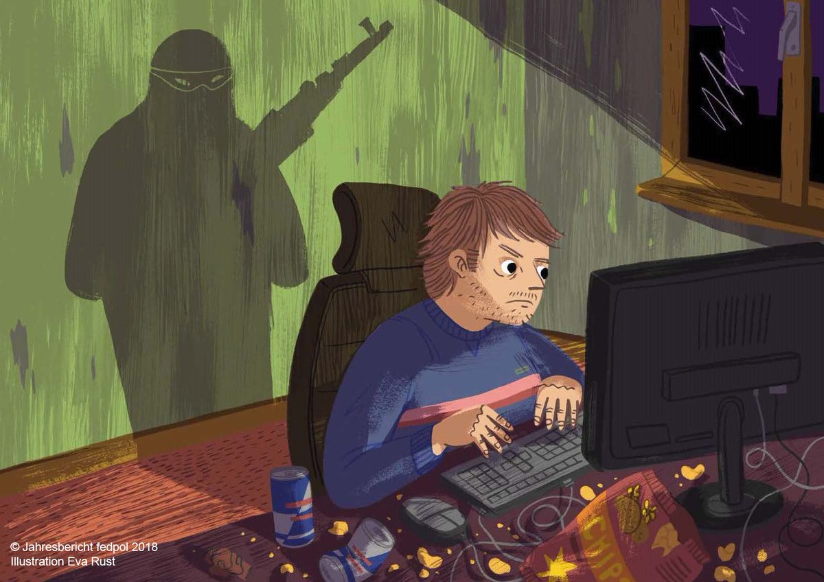 fedpolCH's tweet photo. Sur le web il assure la propagande de l’EI. Lors de perquisitions, fedpol saisit huit appareils. Il faut analyser 850 chats, 6900 discussions audio et 6500 relations. Comment établir des liens avec d'autres affaires? #fedpol2018 #surlatraceducrime @Europol https://t.co/6HzD5B7UGA https://t.co/PPHYhvYVe9