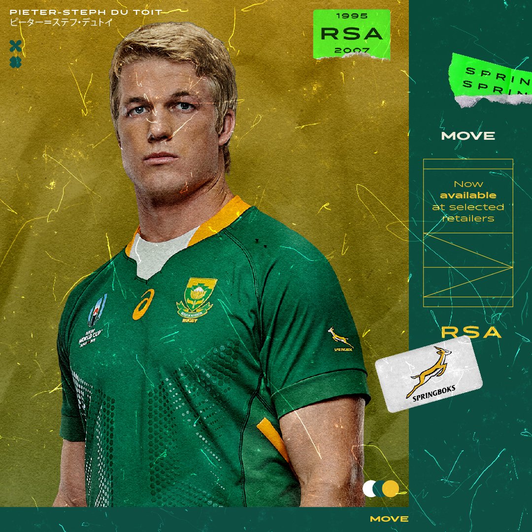 springbok 2019 jersey